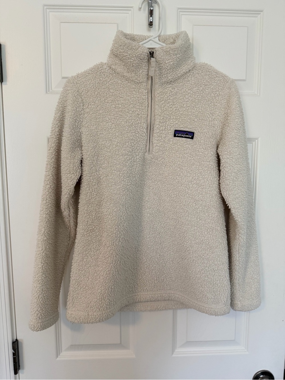 Patagonia Women's Los Gatos 1/4-Zip Fleece Pullover Cream XS